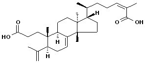 3,4-Secotirucalla-4(28,7,24-triene-3),26-dioic acid