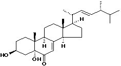 3,5-Dihydroxyergosta-7,22-dien-6-one
