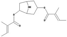 3,6-Ditigloyloxynortropane