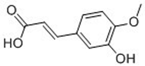 3-Hydroxy-4-methoxycinnamic acid