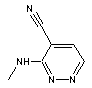 3-(Methylamino)pyridazine-4-carbonitrile