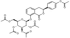 (3S)-Hydrangenol 8-O-glucoside pentaacetate