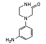 4-(3-Aminophenyl)piperazin-2-one