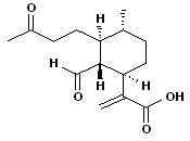 4,5-Dioxo-4,5-seco-11(13)-cadinen-12-oic acid