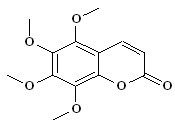 5,6,7,8-Tetramethoxycoumarin