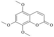 5,7,8-Trimethoxycoumarin