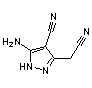 5-Amino-4-cyano-3-(cyanomethyl)pyrazole