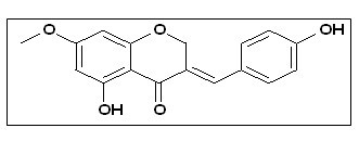 5-Hydroxy-7-methoxy-3-(4-hydroxybenzylidene)chroman-4-one