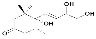 6,9,10-Trihydroxy-7-megastigmen-3-one