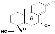 7,15-Dihydroxypodocarp-8(14)-en-13-one