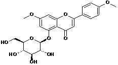 7,4-Di-O-methylapigenin 5-O-glucoside
