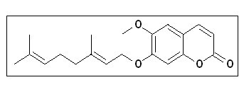 7-Geranyloxy-6-methoxycoumarin