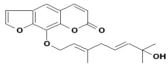 8-(7-Hydroxy-3,7-dimethyl-2,5-octadienyloxy)psoralen