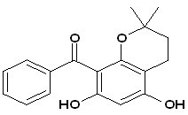 8-Benzoyl-5,7-dihydroxy-2,2-dimethylchromane
