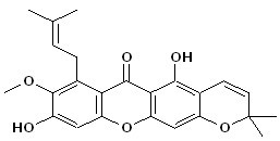 9-Hydroxycalabaxanthone