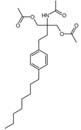 Acetamide, N-[1,1-bis[(acetyloxy)methyl]-3-(4-octylphenyl)propyl]-