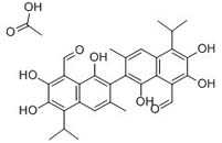 Acetate gossypol