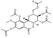 Bergenin pentaacetate