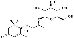 Blumenol C glucoside