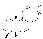 Drim-7-ene-11,12-diol acetonide