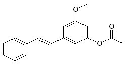 (E)-3-Acetoxy-5-methoxystilbene
