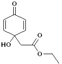 Ethyl(1-hydroxy-4-oxocyclohexa-2,5-dien-1-yl)acetate