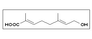Foliamenthoic acid