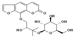 Heraclenol 3-O-beta-D-glucopyranoside