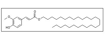 Hexacosyl (E)-ferulate