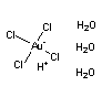 Hydrogen Tetrachloroaurate(III) Trihydrate
