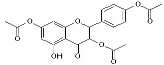Kaempferol 3,4,7-triacetate