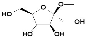 Methyl beta-D-fructofuranoside