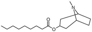 Tropine nonanoate