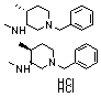 cis-1-Benzyl-3-(methylamino)-4-methylpiperidine Dihydrochloride
