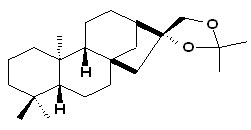 ent-16beta,17-Isopropylidenedioxykaurane