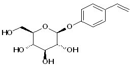 p-Vinylphenyl O-beta-D-glucopyranoside